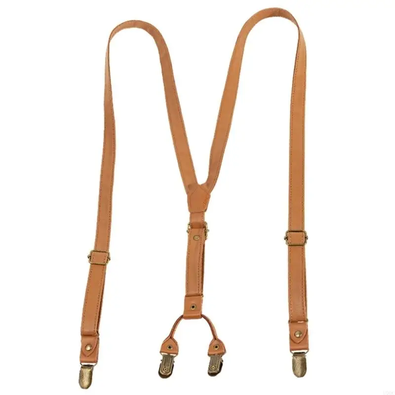 Browna szelki łańcuch na formalne okazje dla mężczyzn kobiety ślubne rekwizyty Y166