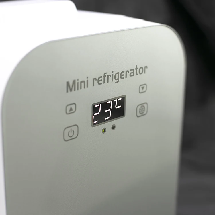 Single-core Digital Display 8L Dual-purpose Refrigerator Small Dormitory Home Car Beauty Mini Refrigerator. - Image 4