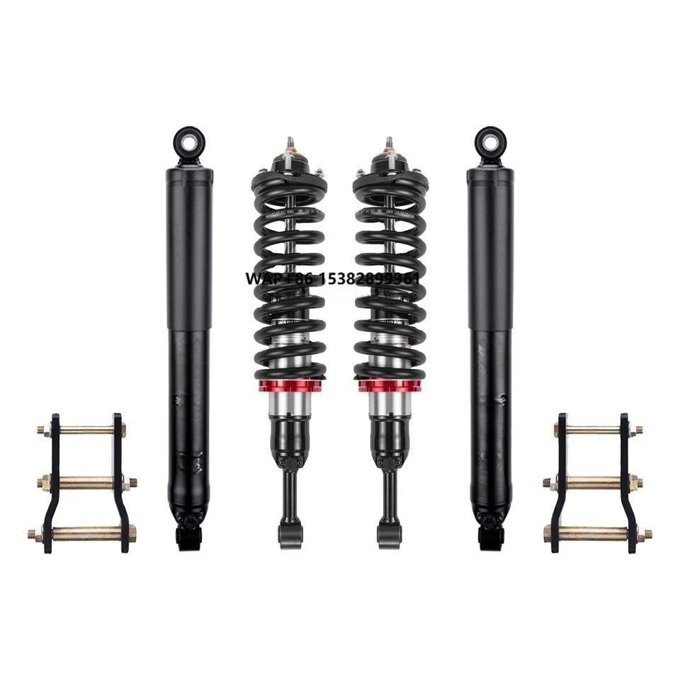 

For Great Wall Power Poer Cannon Leaf Springs Foam Cell Adjustable Shock Absorbers 2 Inches Lift Suspension Kit