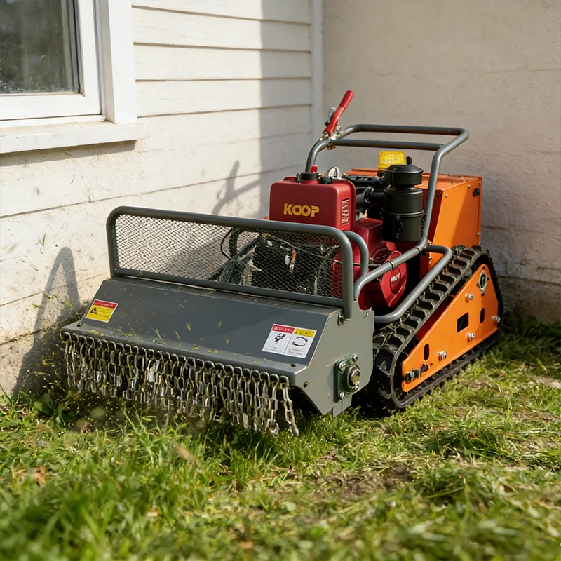 Energy-Saving & Fuel-Efficient One-click Start lawn mower snow remote control lawn mower 200mm robot lawn mower wifi battery