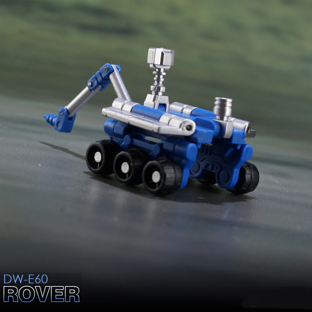 변환 Dr. Wu DWE59 드론 DWE60 로버 오리지널 최소 스케일 오리지널 메카 액션 피규어 장난감 모델