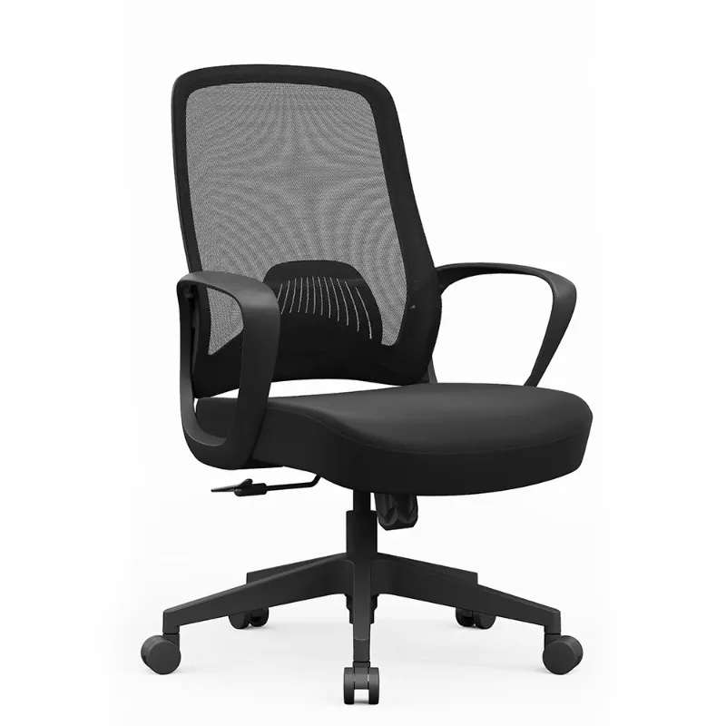 Best Ergonomic High Quality Modern Office Chair with Adjustable Headrest Simple Design Mesh Mid Back Furniture