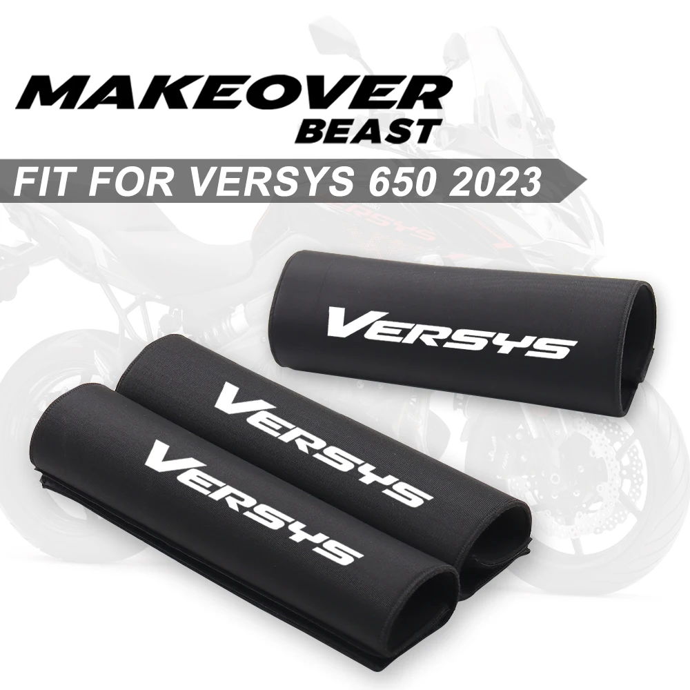 Fit For KAWASAKI VERSYS 650 1000 2023 2024 Motorcycle Front Fork Protector Absorber Guard Cover VERSYS1000 Accessories