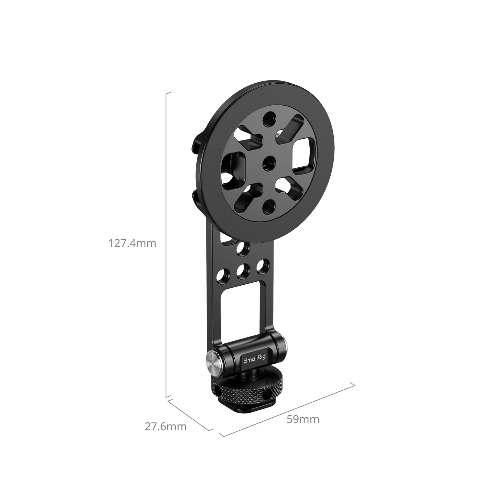 Podpórka SmallRig z płytką do mocowania na zimnej stopce MagSafe uchwyt do telefonu do monitora aparatu do selfie na świeżym powietrzu-5156/5155/5157 — zdjęcie produktu 4