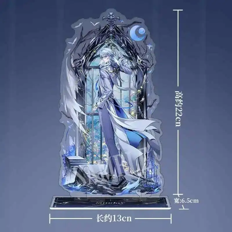 

2025 NEW Game Sunday Cosplay 20CM Tabletop Decoration Honkai: Star Rail Scene Acrylic Double Plug Stand Figure Model