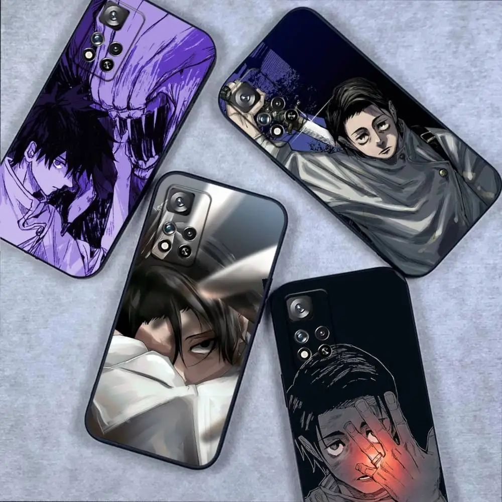 

Jujutsu Kaisen Okkotsu Yuta Phone Case For Samsung S 25,24,23,22,30,21,10,9,Ultra,Plus,Lite,FE,4,5G Black Soft Case