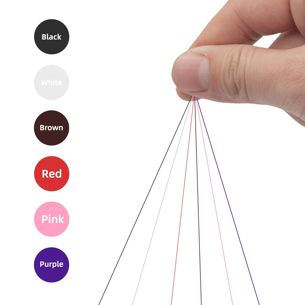 Eyebrow Mapping String 30m Pre-Inked Microblading String for Brow Mapping - Measuring Tool for Marking Symmetrical Eyebrows