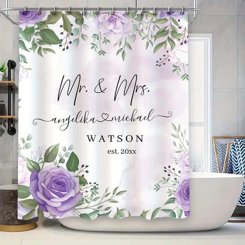 

Современные геометрические шторы для ванной с красочными узорами идеально подходят для декора вашей ванной комнаты