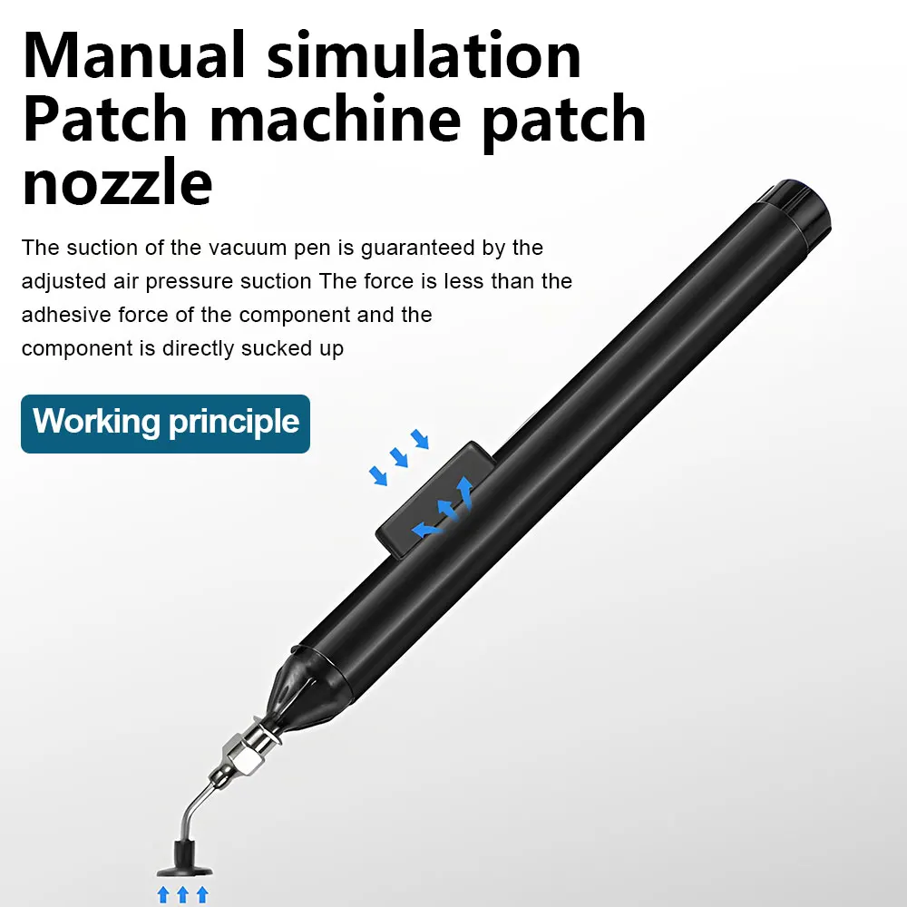 Caneta De Sucção De Sucção A Vácuo, Pick Up Tool, Aspirador Manual Anti Estático, Removedor Extrator Forte, Bomba Otário, Pinça IC SMD