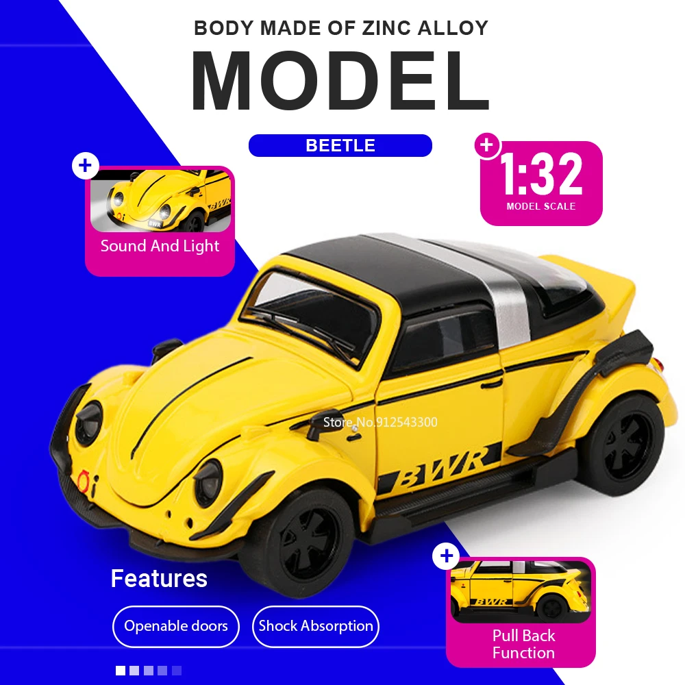 Scale 1:32 Beetle C…