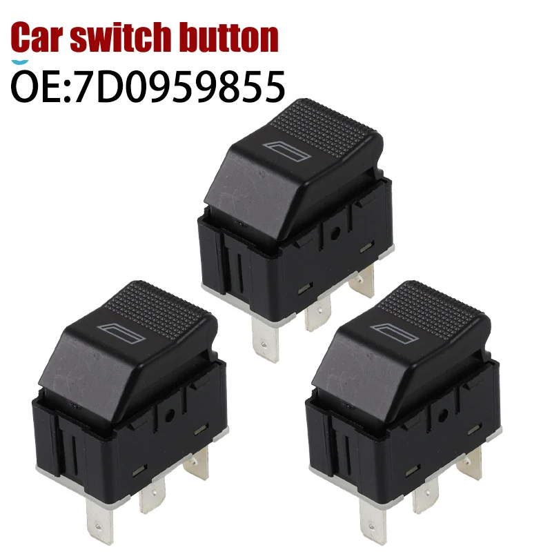 

7D0959855 Car Electric Master Window Switch Glass Lifter Button For Volkswagen VW Transporter T4 1996-2004