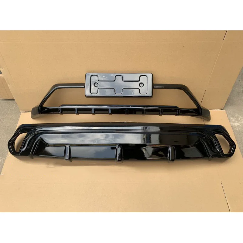 

Gloss black Front Lip rear lip for Mitsubishi Outlander 19-21 modified bumper guard surround body kit Car Accessories