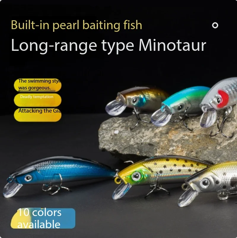 

Minnow Streamline LongCast Natural Swim Controlled Dive Ten Color Options Precise Size Freshwater Saltwater for Bass Perch