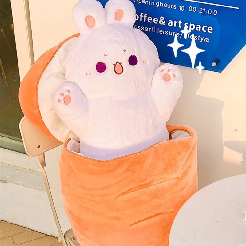 ﻿   30cmTaiyaki 플러시 장난감 맛있는 길거리 음식과 사랑스러운 동물 토끼 고양이 일본 디저트 어린이 잠자는 베개 크리스마스