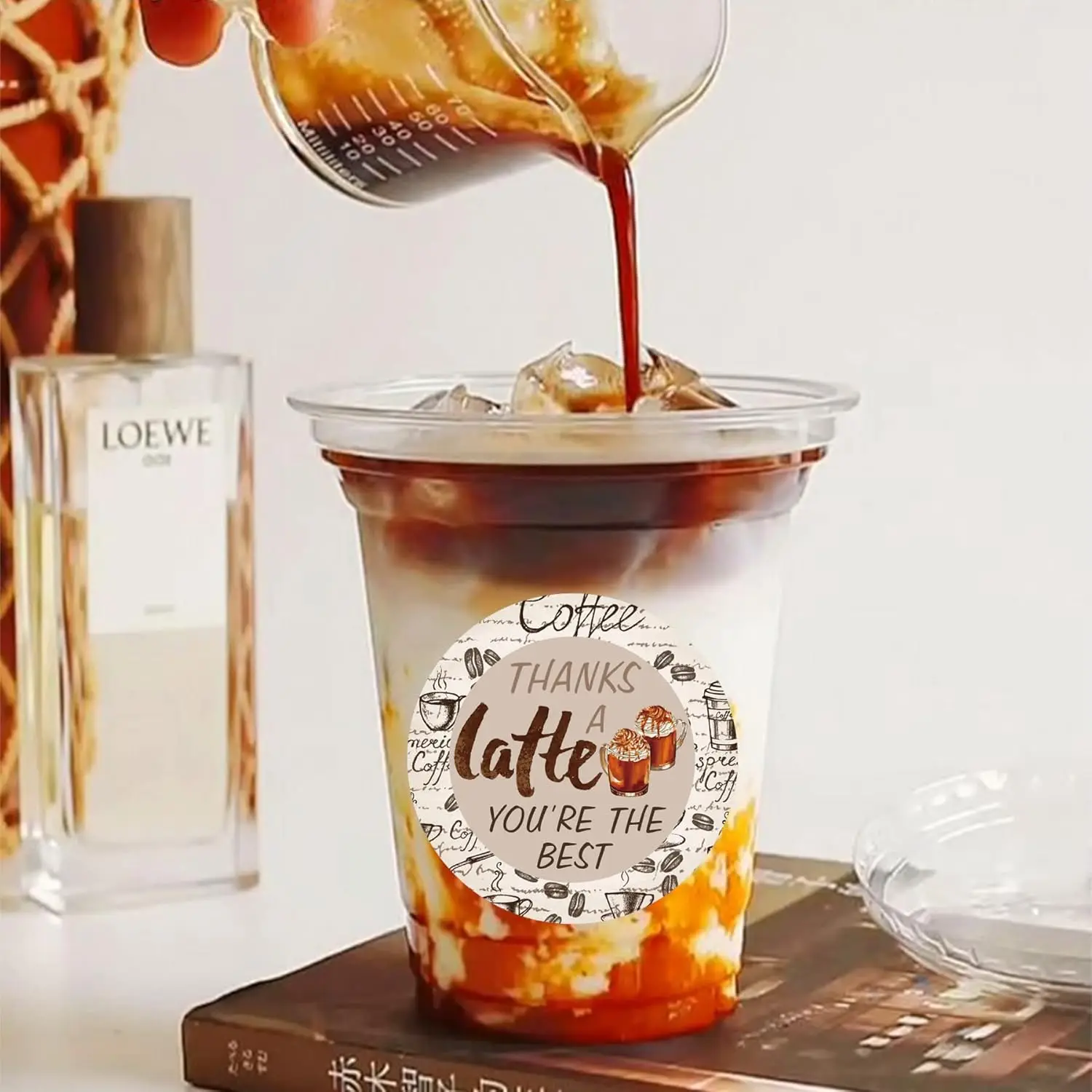 

Наклейки-стикеры «Спасибо» 2 дюйма, тематические кофейные наклейки для праздников, для сувениров на вечеринках, малого бизнеса, упаковки