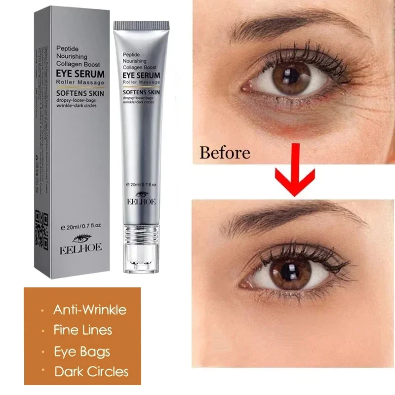 Instant Remove Wrinkle Cream Eye Bags Dark Circles Anti Puffiness Firm Cream Under Eyes Lightening Fine Lines Moisturizing