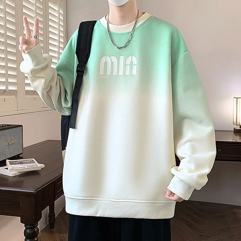 Pullover Male Fashion Hoodies For Men New in Sweatshirt Men's Sweat-Shirt Spring Autumn Loose Sport Casual Hombre Student Youth