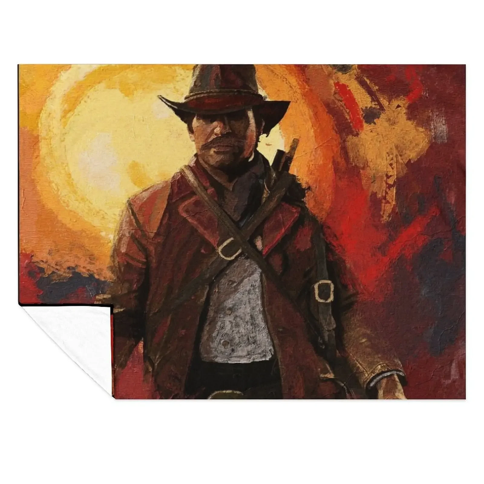 

Arthur Morgan RDR2 Throw Blanket Decorative Throw for babies warm winter Multi-Purpose Blankets