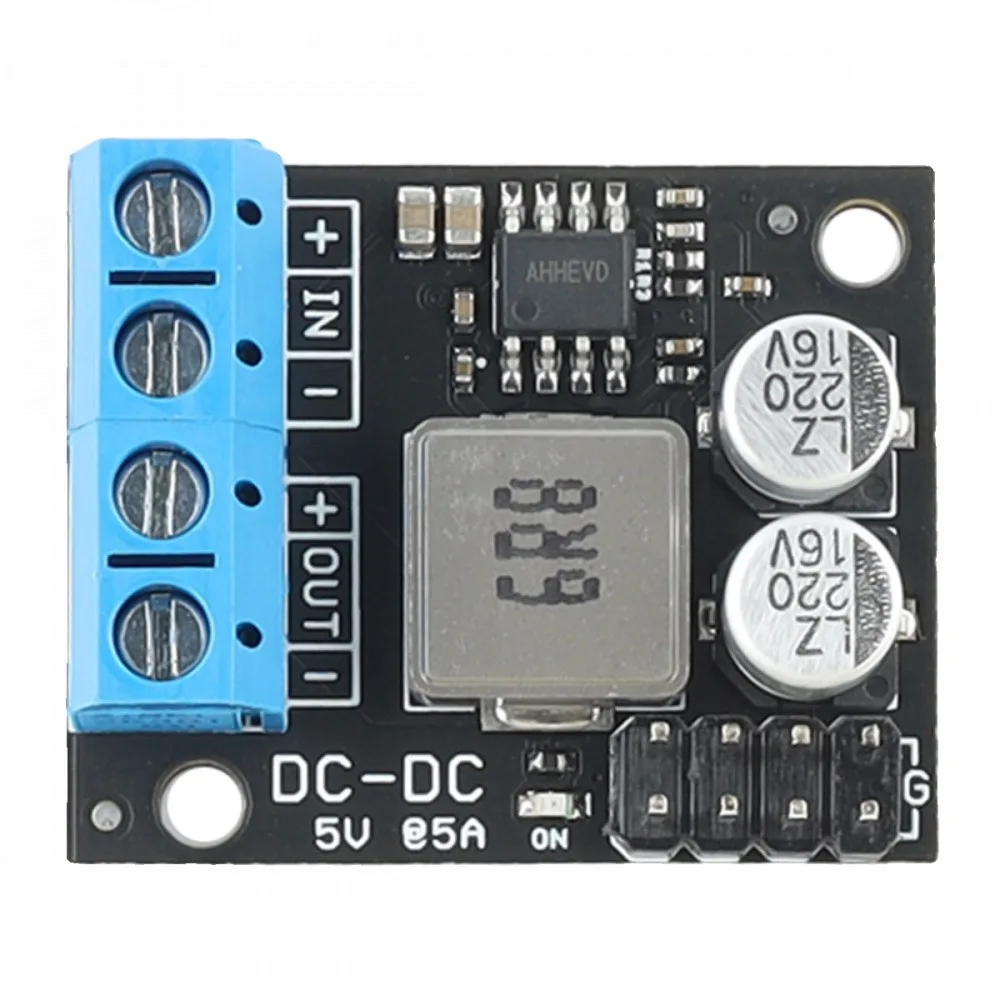 SY8205 5V 5A Voltage Stabilizing Step-down Module Compatible Arduino STM32 Servo Power Supply Synchronous Step-down Regulator
