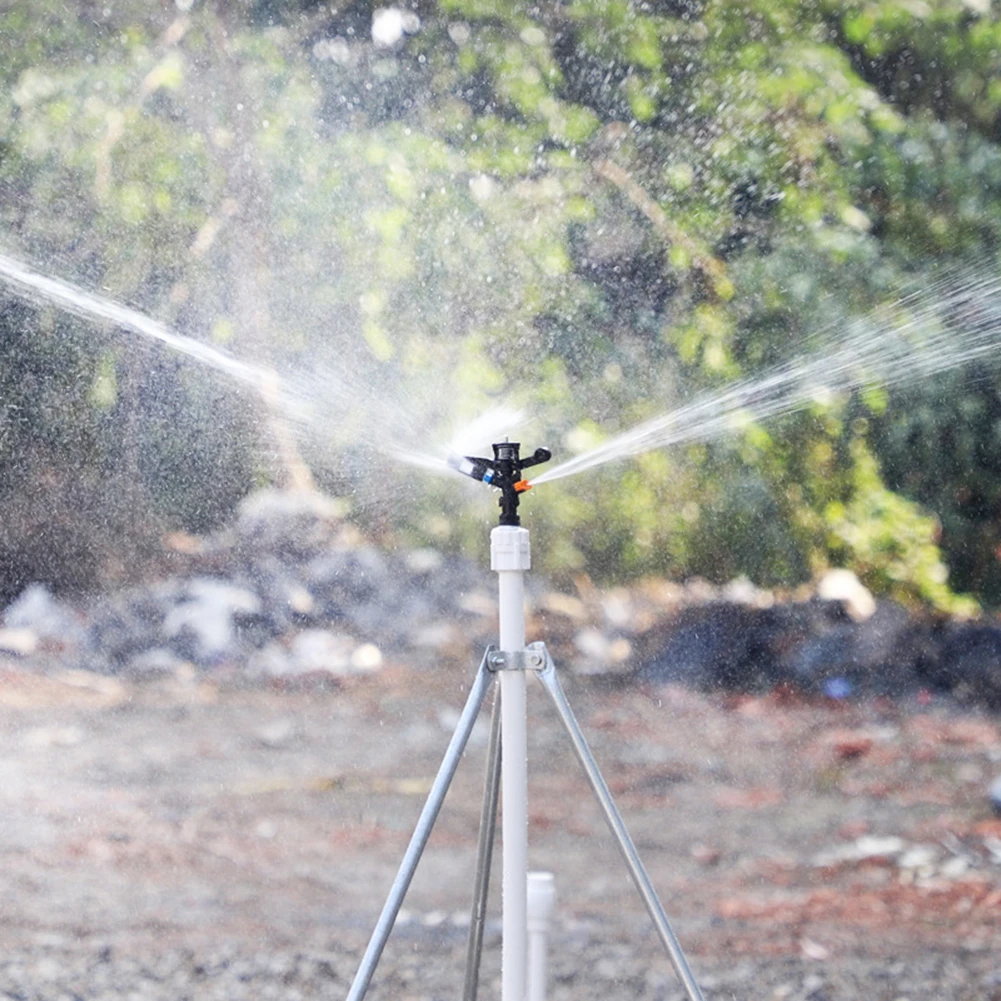 1 X Rocker Sprinkler 360  Degree Adjustable Rotary For  Impact Spray Nozzle Agriculture  Lawn Watering Garden  Irrigation Device