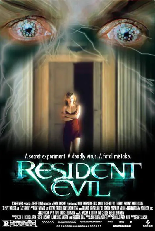 Film Resident Evil (2002) Zijdeposter Home Decoratieve muurstickers Kunst schilderij
