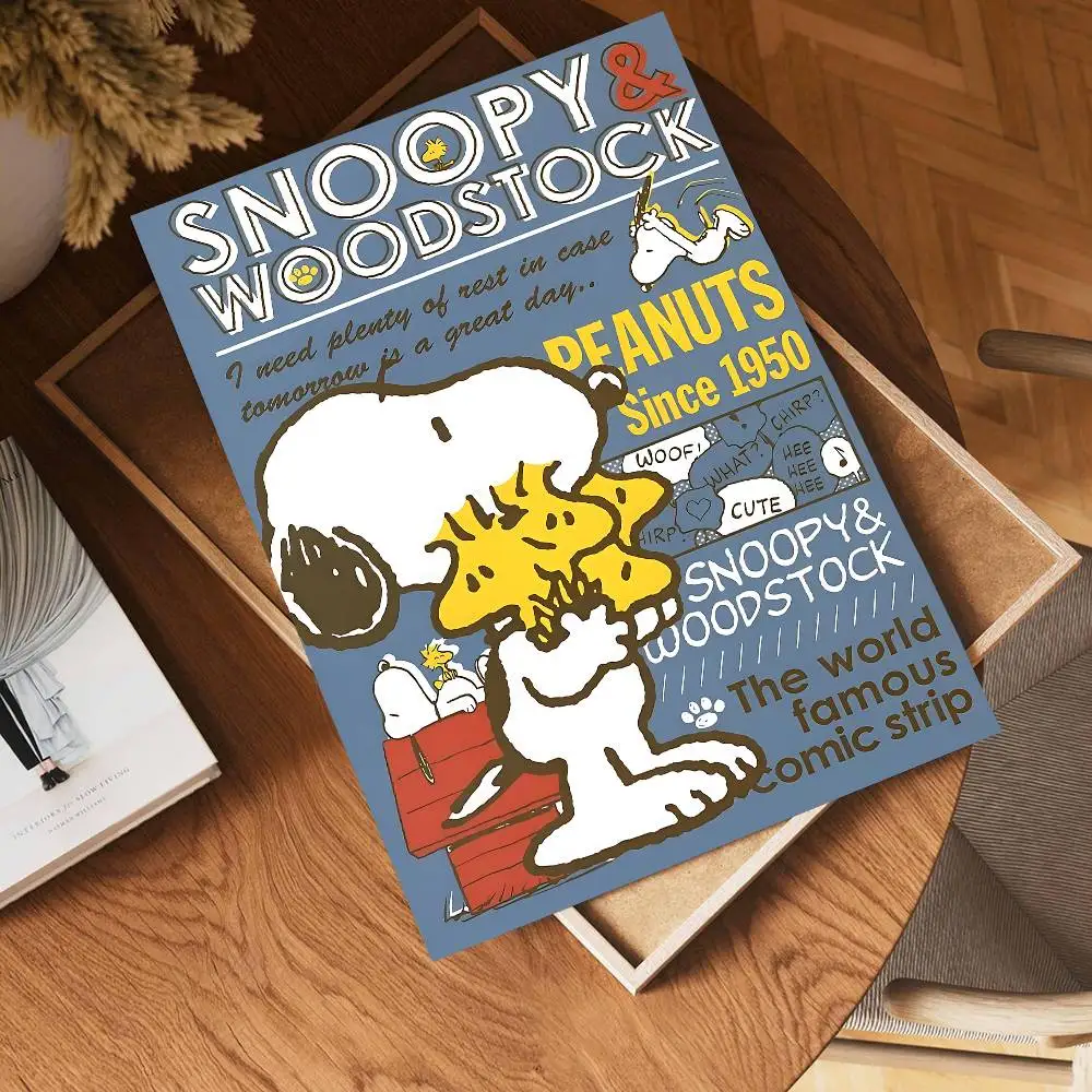 S-Snoopy Anime Good Quality Prints and Posters Whitepaper Prints Posters Artwork Wall Decor view 2