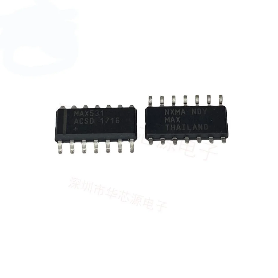 

5pcs MAX531 MAX531ACSD+T MAX531BESD MAX531ACSD MAX531AESD SOP14 [SMD]