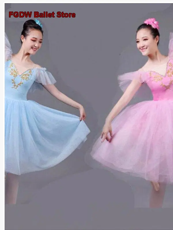Swan Lake Professional Performance Competition Dress Adult Tutu Gown Performance Costume