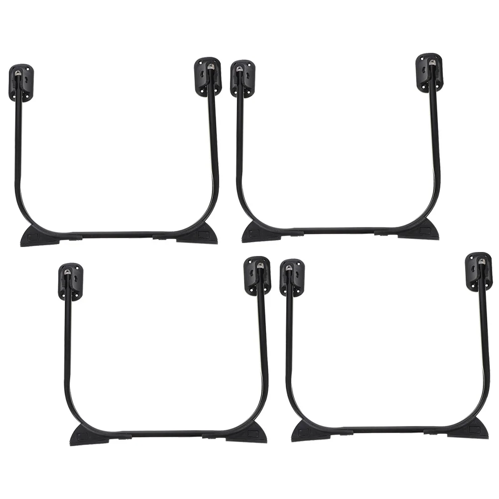4 pièces pieds en métal pliables en forme de U pieds de meubles pliants robustes pour Tables basses bureaux bancs pied de Table à feuilles tombantes