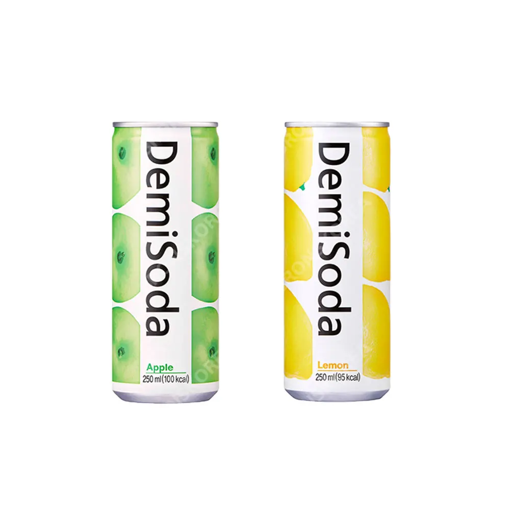 Dong-A Demi soda 250ml Apple 20 cans plus 10 cans of lemon (total 30 cans)