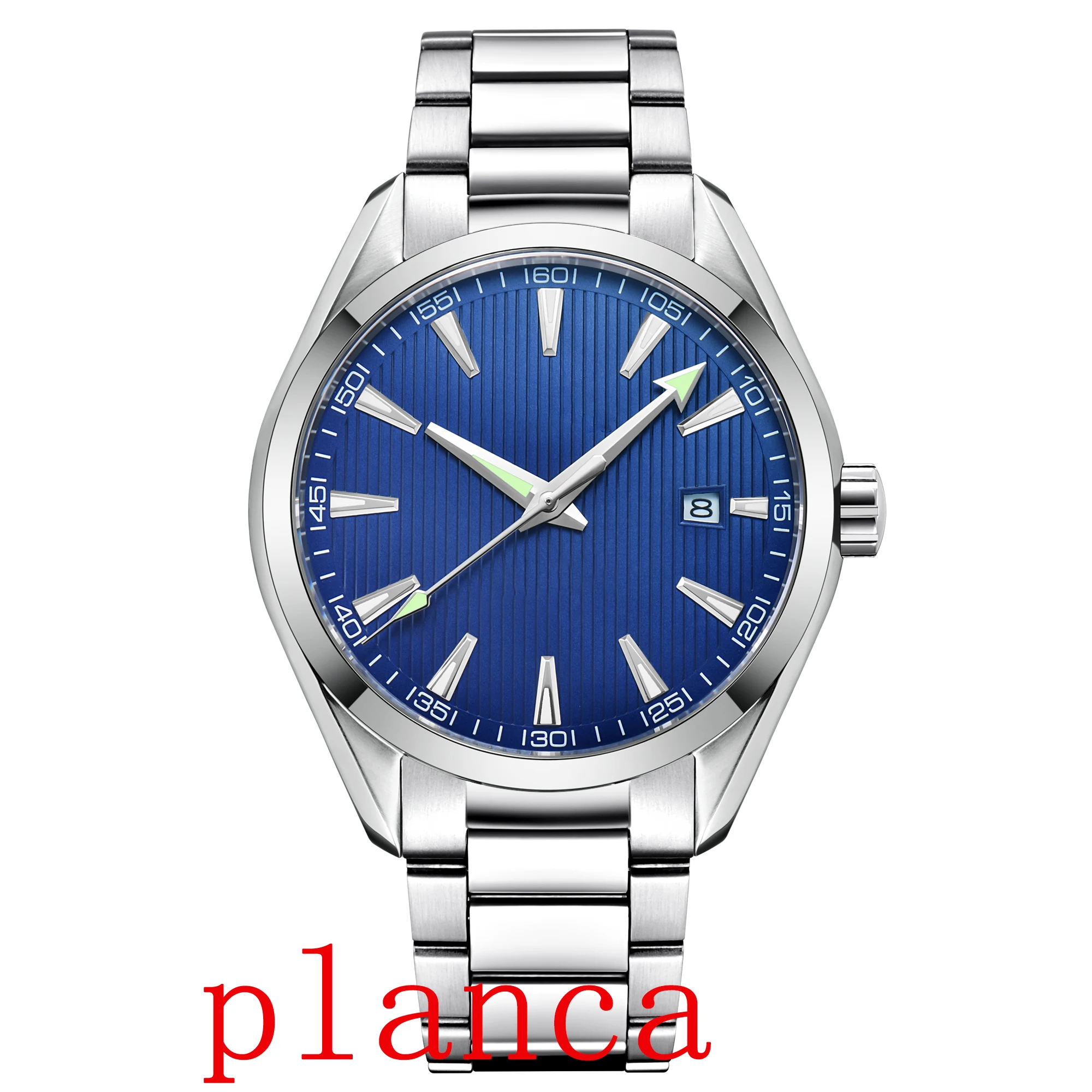 41mm NH35 orologio meccanico automatico orologi maschili zaffiro uomo orologio da polso in acciaio inossidabile calendario orologio data