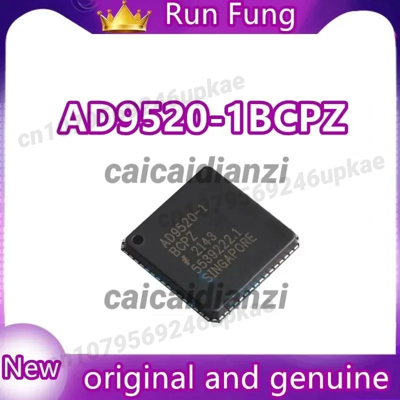 

1~5PCS AD9520-1BCPZ AD9520-1 Clock Generator, Fanout Distribution IC 2.65GHz 1 64-VFQFN Exposed Pad, CSP New Original
