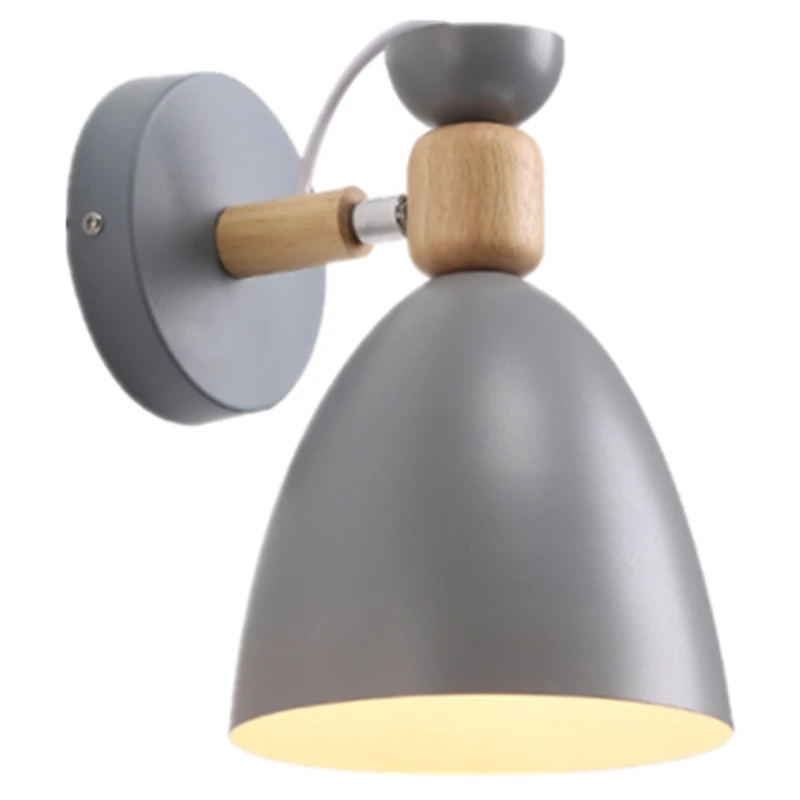 

AT35 Nordic Solid Wood Wall Lamp Living Room Staircase Hotel Aisle Bedside