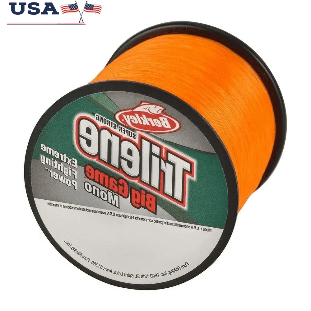 

Monofilament Fishing Line 25lb Test 595yd Trilene Big Game Heavy Duty Durable Shock Resistant Fishing Gear Ultimate Confidence