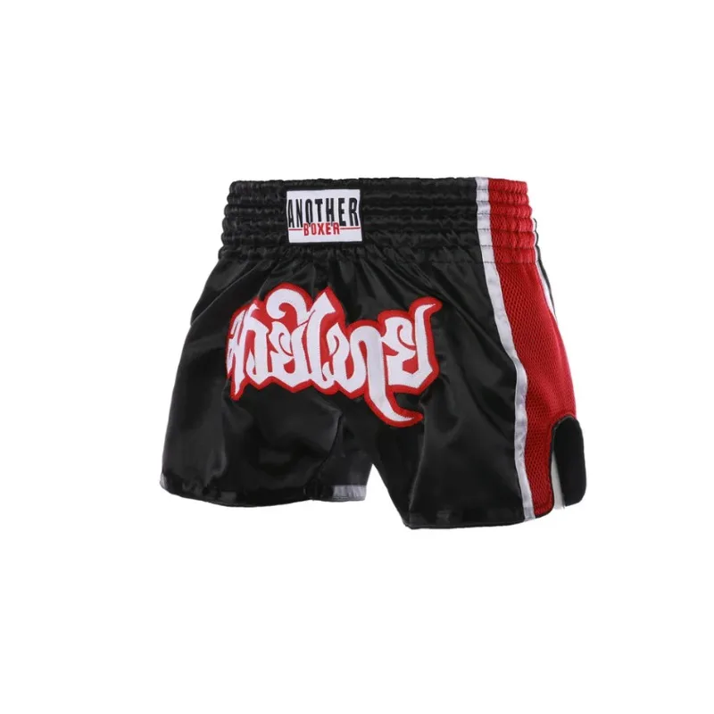 

Summer Men And Women New Net Cloth Muay Thai Shorts Sturdy MMA Fighting Pants Simple And Beautiful children's Boxer Trunks