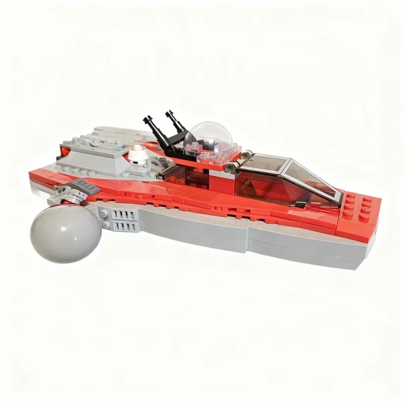595pcs MOC Star Battle Clone Wars Republic Bomber Model Building Blocks Construction Toys Brick Festival Gifts Birthday view 5