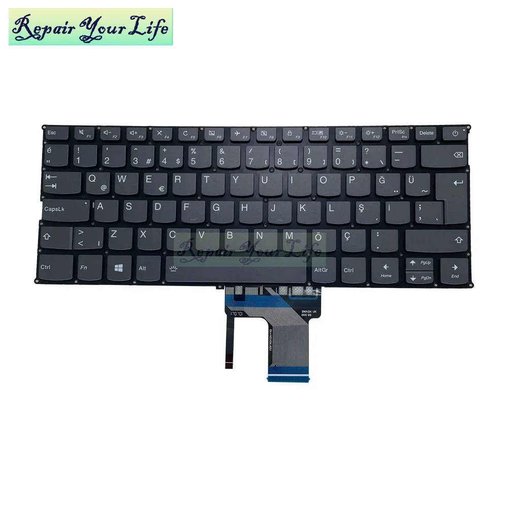 Turkish Keyboard Backlight for Lenovo IdeaPad 320-13 320S-13IKB 320S-13 PC4SPB Turkey Laptop Keyboards Computer Parts SN20M62518