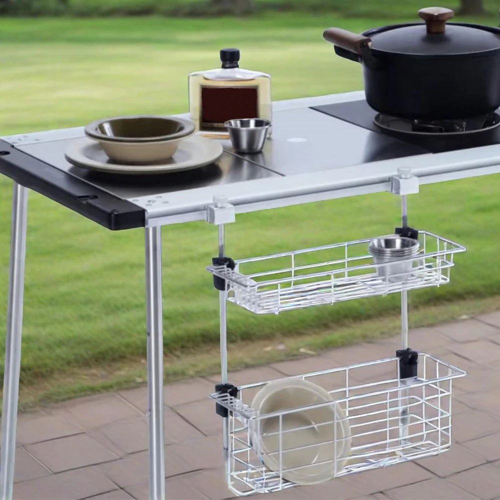 Aluminium Alloy Camping Table Connecting Hook Extension Plate Link Snap Outdoor IGT Table Hook for Outdoor Camping IGT Table