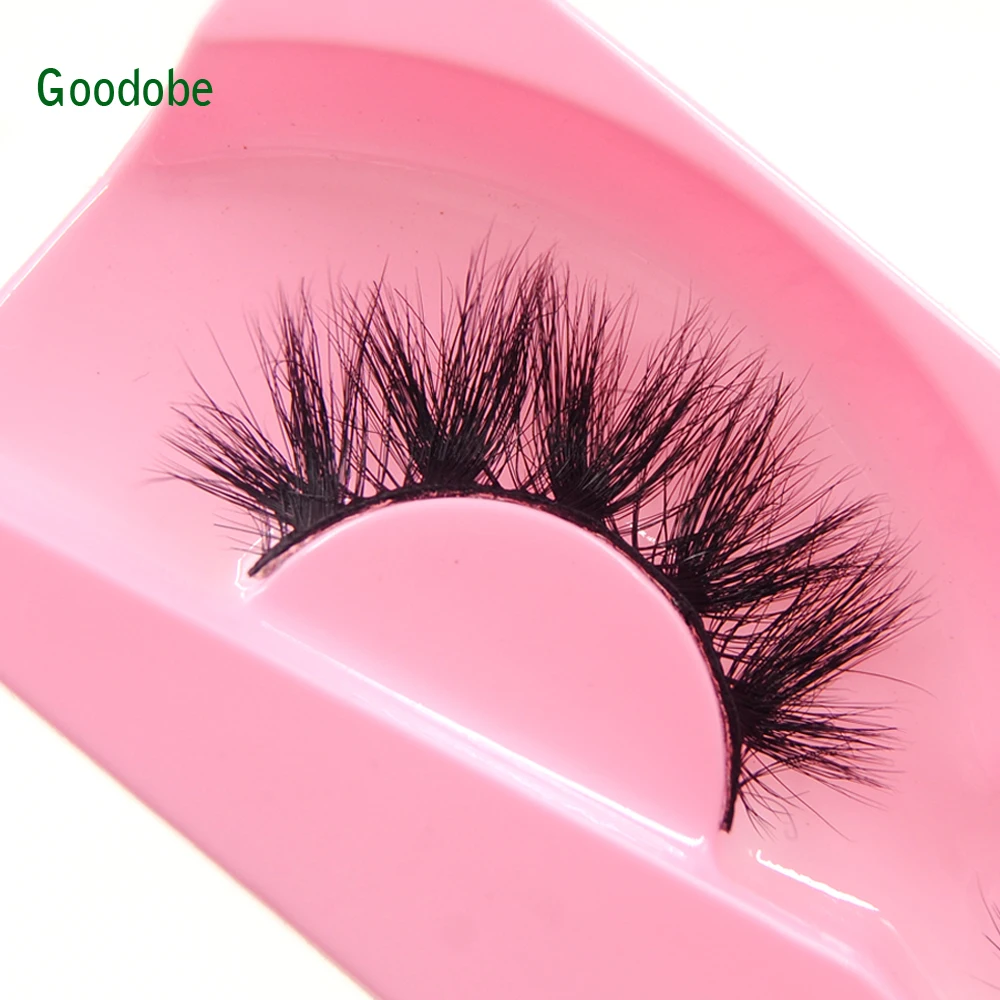 Hot Selling 3D Short Lashes Fake Mink 8-1mm Fluffy Eyelashes 100% Natural Soft False Eyelashes Makeup Beauty Tools