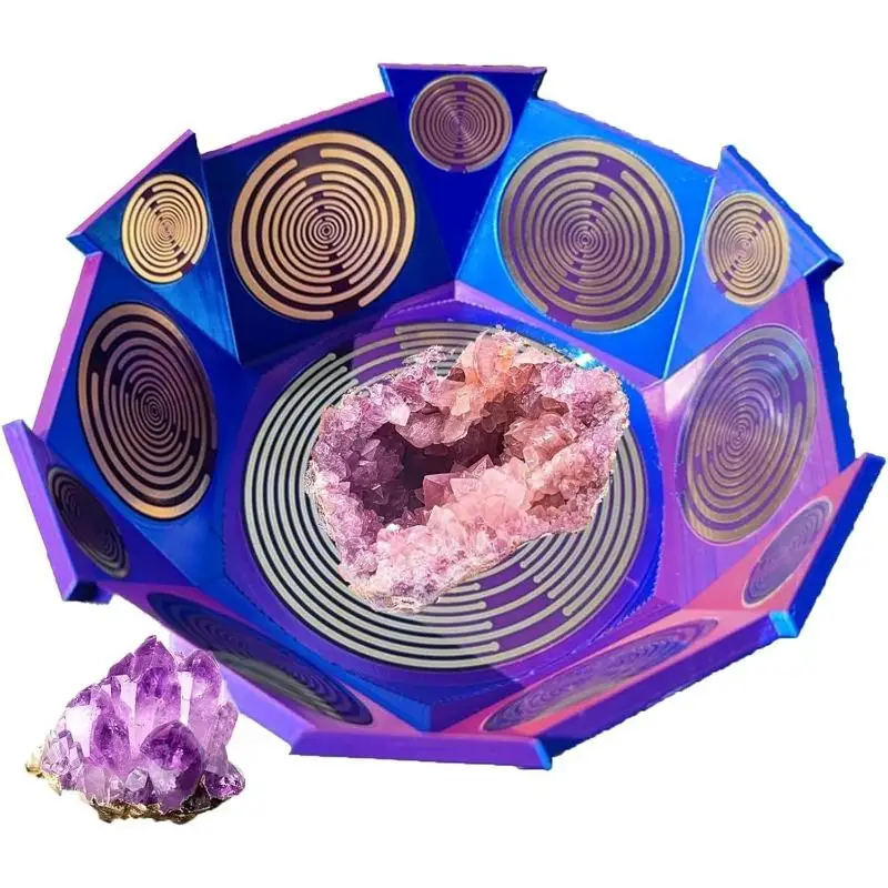 ERICAT Multi-Wave Oscillator, 24-Level MWO Matrix Bowl, Water Activates and Harmonics Balance to Eliminate Negative Energy