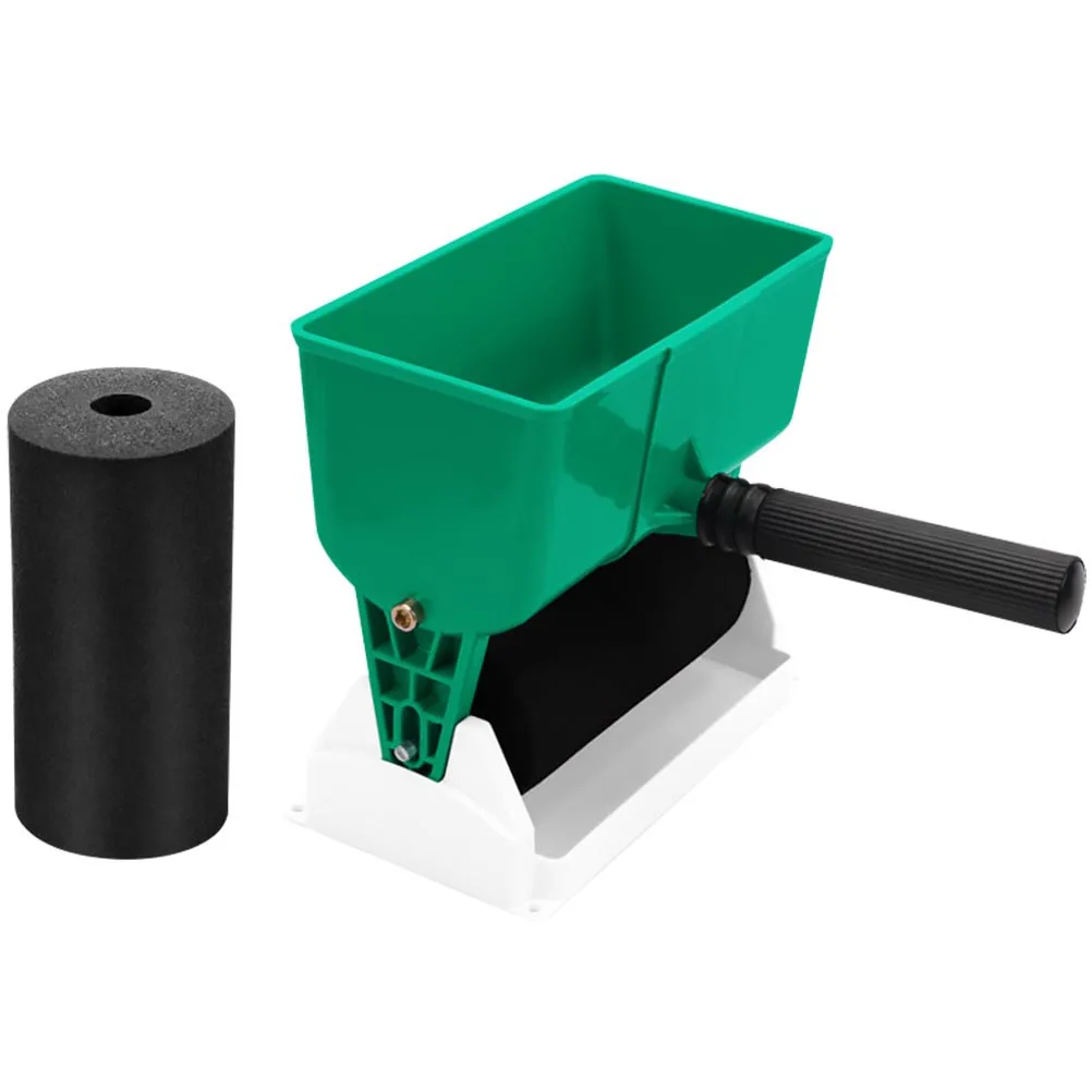 

Manual 2 Rollers Glue Applicator Machine 15cm Width H held Adhesive Roller Wood Glue Spreader Reusable DIY Tool