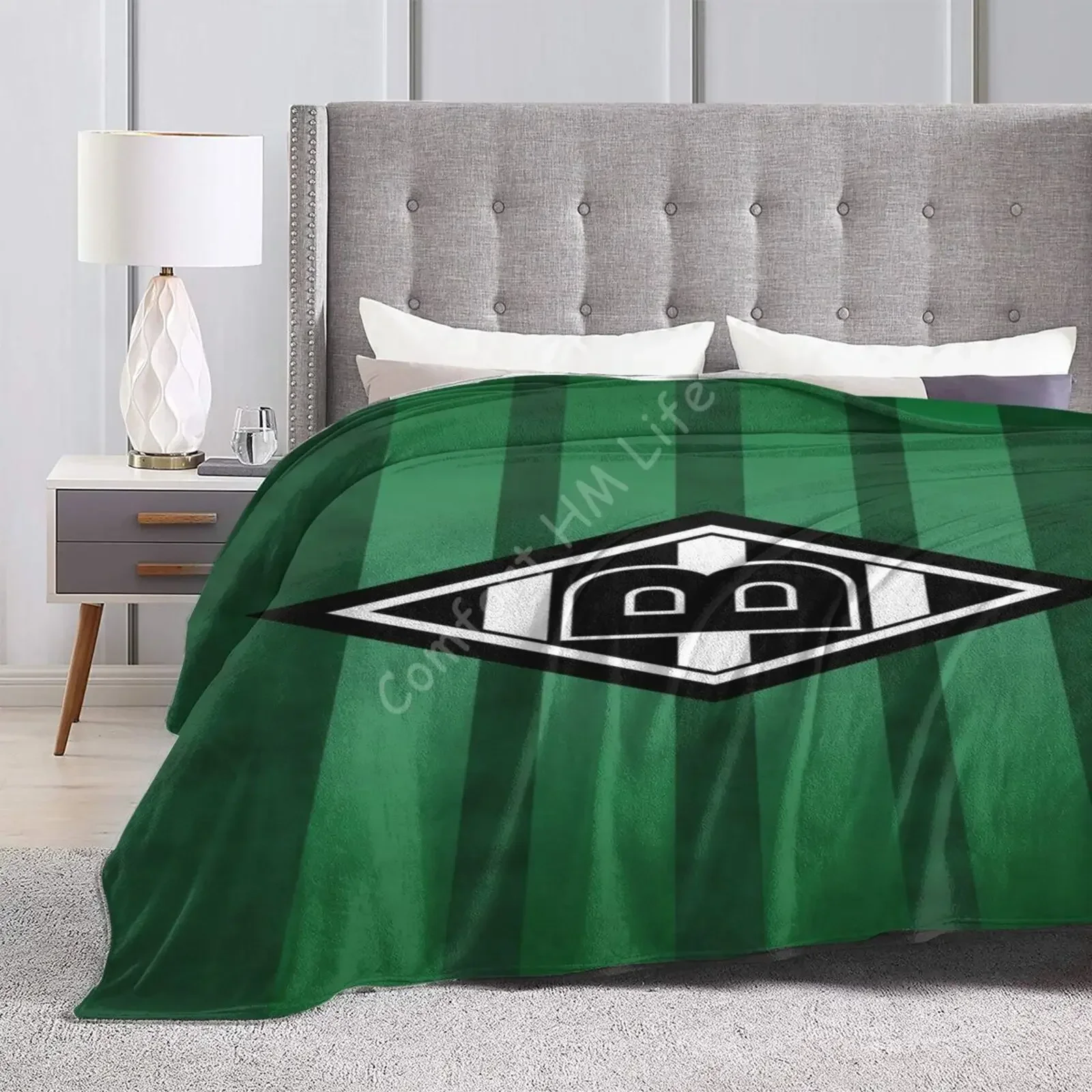 Graphics Baby Blanket 3D Printed Borussia Monchengladbach Pattern Cartoon Bed Sofa Picnic Home Cover Decor Warm Throw Blankets