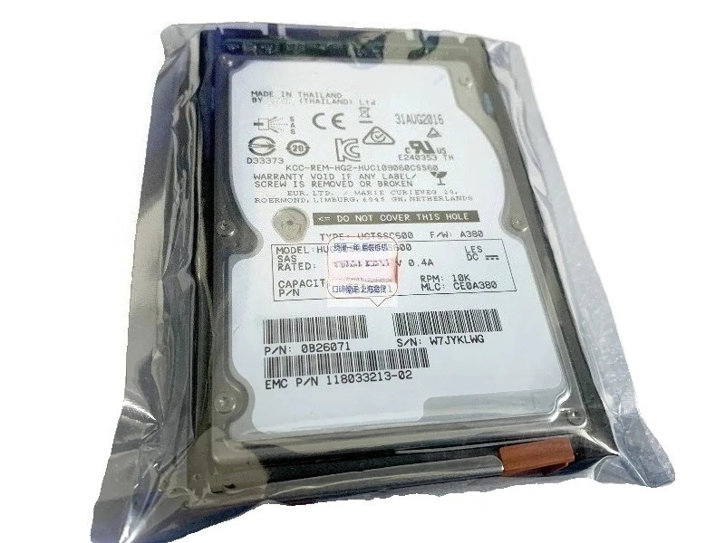 

Жесткий диск VNX 600G 10K 005050344 005049804 005049250 005049203 Б/у