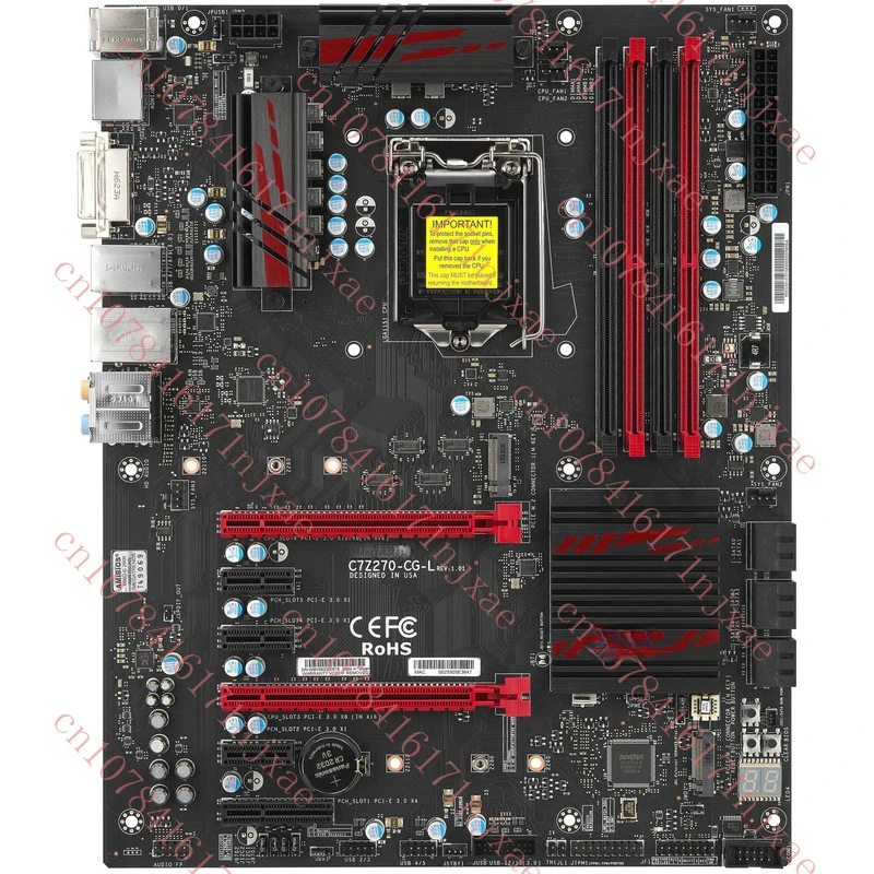 

FOR Supermicro C7Z270-CG-L Motherboard Supports DDR4 Dual M.2 7700K 64GB 1151PIN.