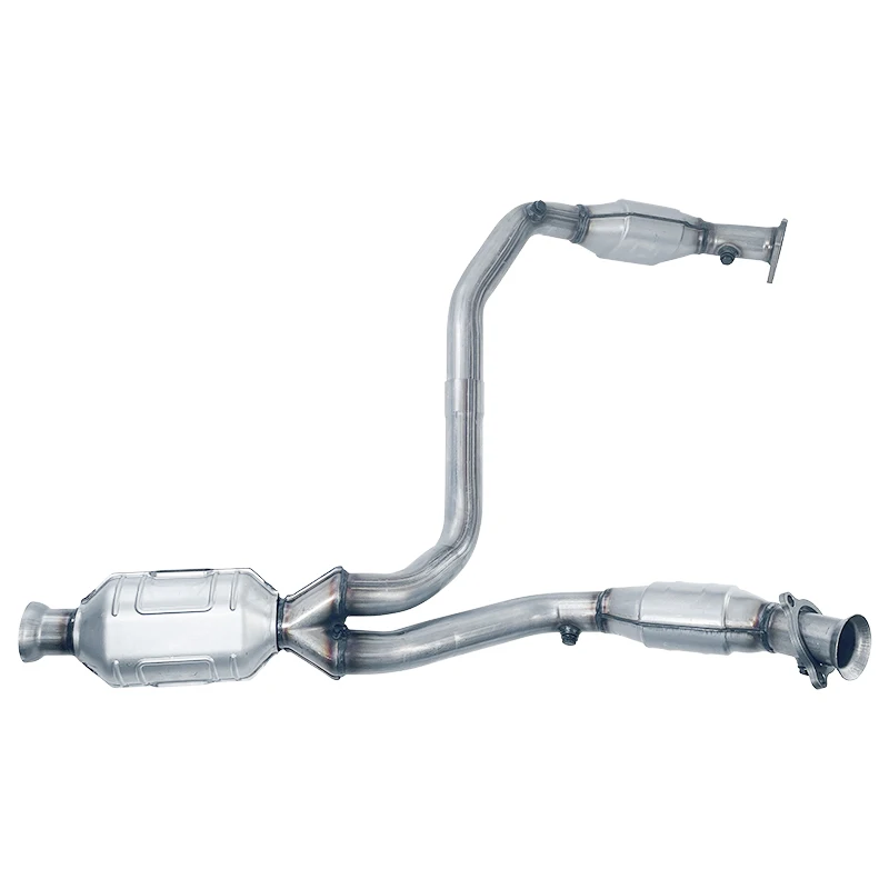 New Engine Part Muffler Direct Fit Exhaust Y Pipe Catalytic Converter For Cadillac Escalade 6.0L 2011-2014