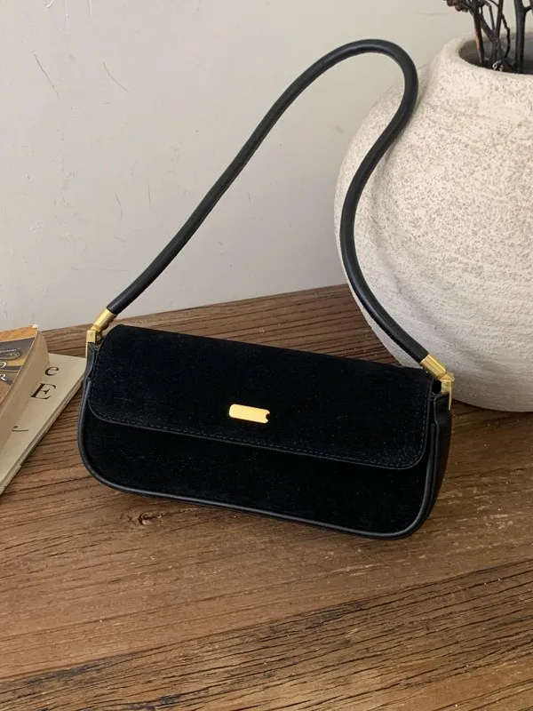 

2025 Trendy Matte Underarm Bag, Chic Shoulder Purse for Women, Fashion Top Handle Tote, Commuter Day-to-Night Crossbody