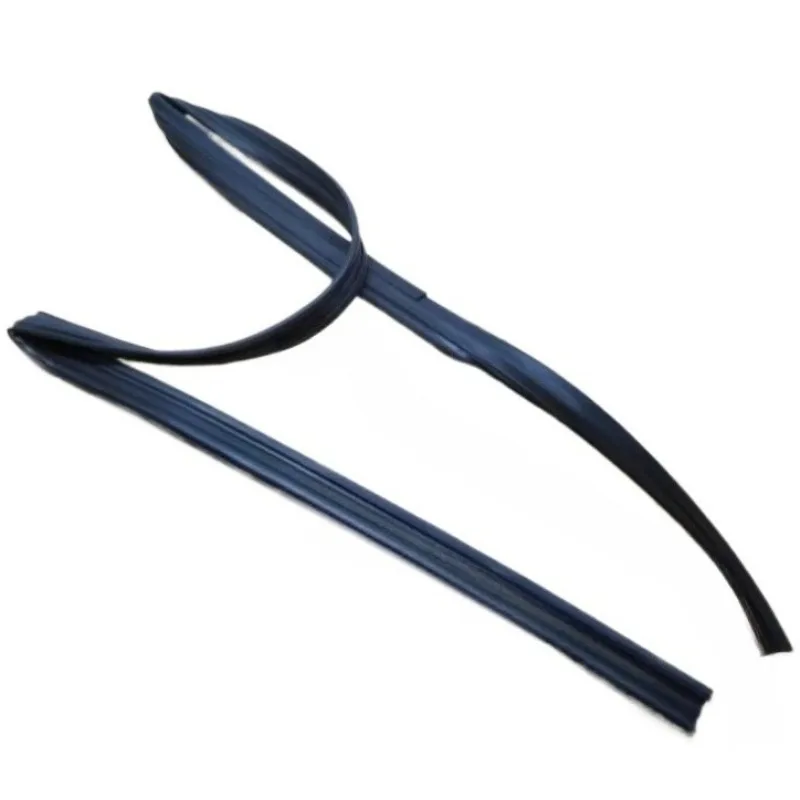 Glass Card Slot Guide Channels Window Dustproof Waterproof Fleece Channel Rubber Strip for Trumpchi GA3S/GS4/GS8/GA5 Black Part