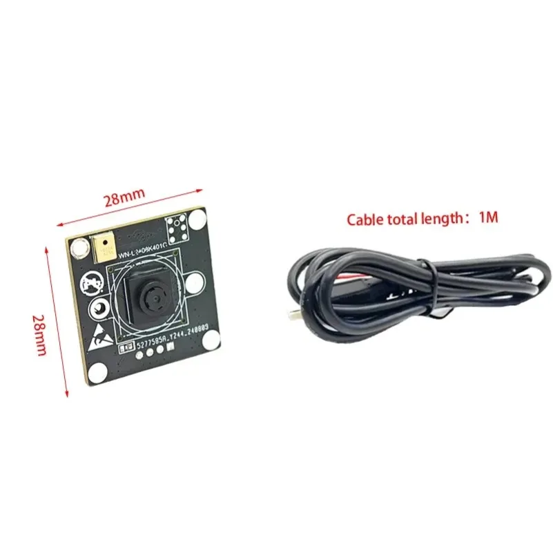 

FOR Product Vision640*480 0.3MP 1/7.5-inch OV07251 Mini VGA Camera Module Global Shutter FF 67° 100FPS MJPEG, YUY2