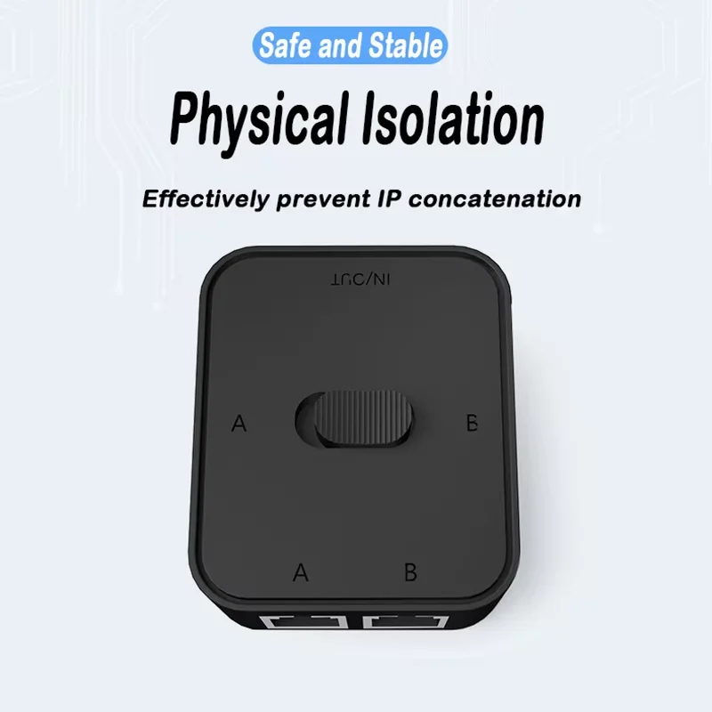 1000Mbps RJ45 Splitter 1 Ke 2 Adaptor Ethernet Kabel Jaringan Internet Extender Konektor RJ45 untuk PC Laptop TV Box Router