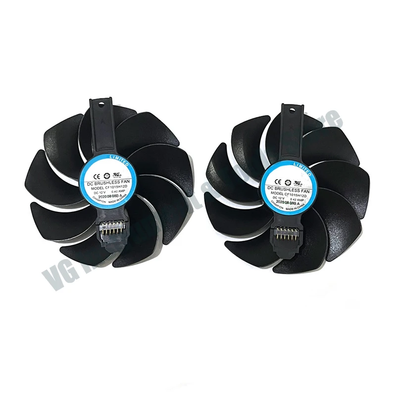 Für 95MM FD10015M12D RX 5500XT 5700XT GPU-Lüfter für Sapphire RX 5500 5600 5700 XT PULSE Grafikkarten-Kühler CF1015H12D – Detail 5